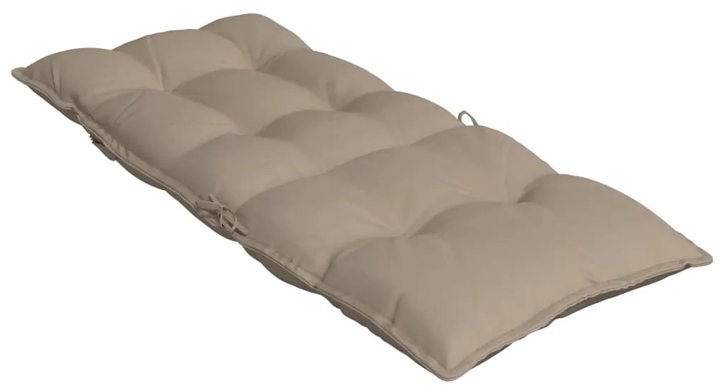 Almofadões cadeira encosto alto 2pcs oxford cinza-acastanhado