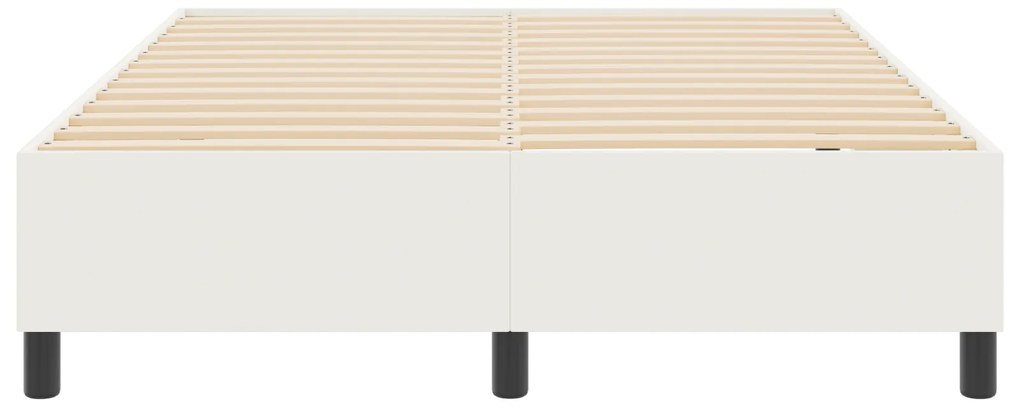 Cama Box VidaXL Creme 140x200 cm Tecido de Corduroy