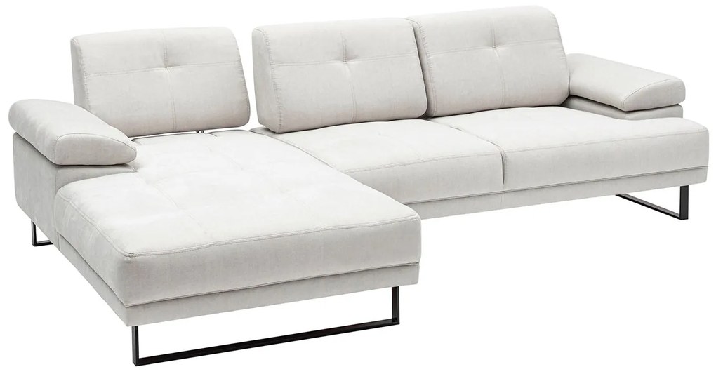 Sofá de Canto Mustang – Bege – 174x314 cm