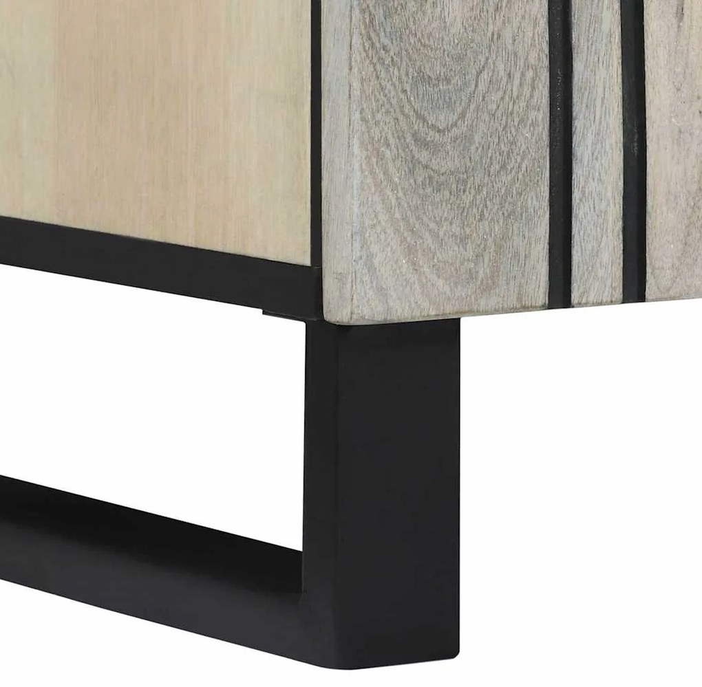 Conjunto de Móveis para Banheiro 2 pcs Branco 62 x 33 x 58 cm