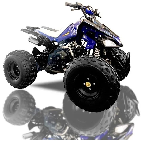 MINI MOTO 4 INFANTIL GASOLINA 110cc MTR KF8 AZUL