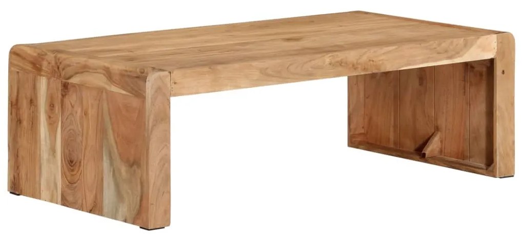 Mesa de centro 110x55x35 cm madeira de acácia maciça