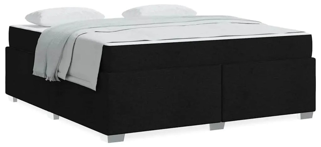 Estrutura da Cama Outros Preto 180 x 200 cm tecido