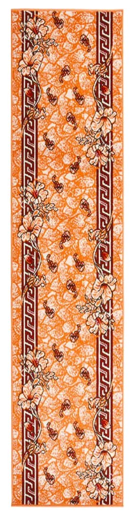 331861 vidaXL Passadeira 80x400 cm polipropileno terracota