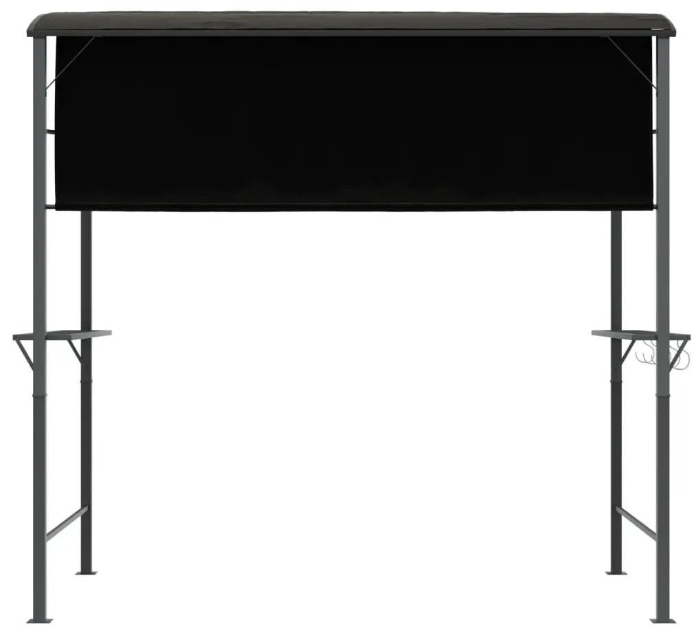 Gazebo com toldo 220x110x200 cm antracite