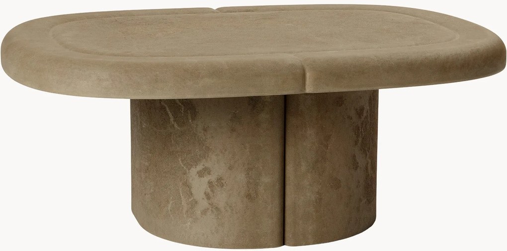 Mesa de centro oval Alder