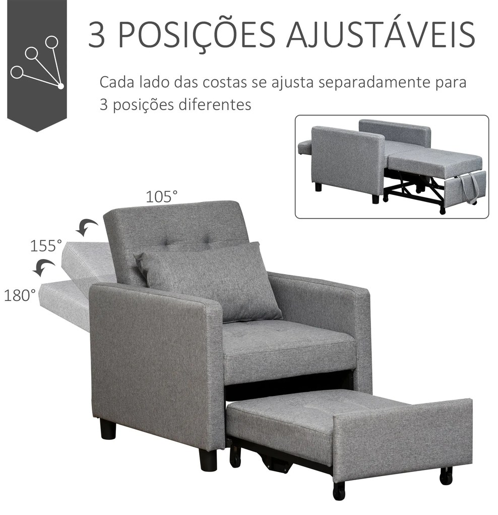 Sofá-Cama Former - Design Moderno