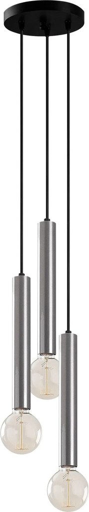 Chandelier Tempo – Prateado – 22 x 22 cm