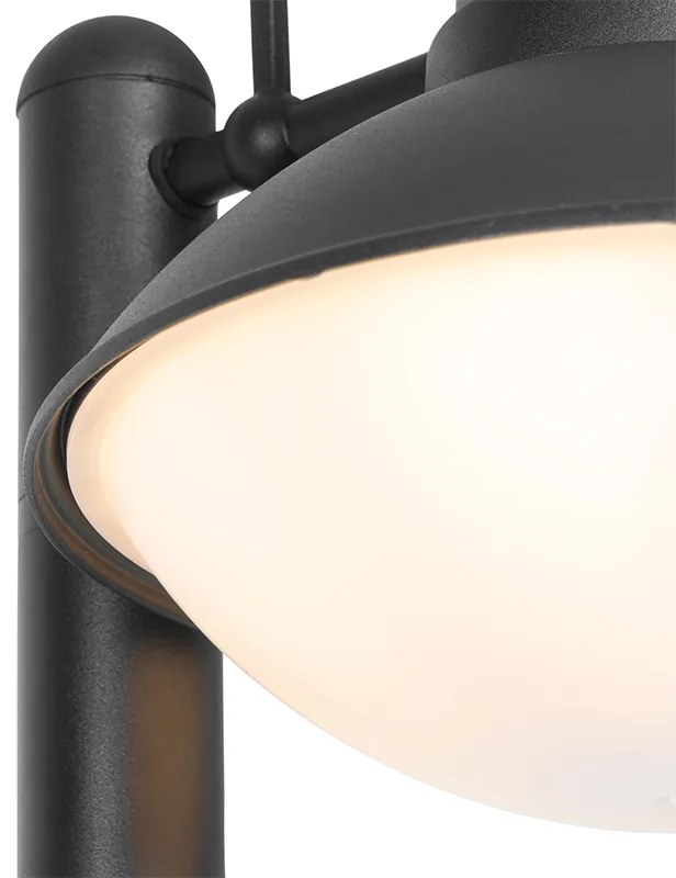 Bollard exterior moderno preto 100 cm IP44 - Marcel Moderno