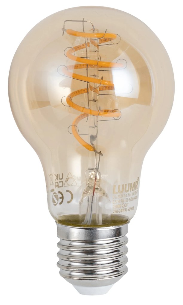 Lâmpada LED E27 Inteligente Regulável A60 4.9W 320 lm 2500K Zigbee