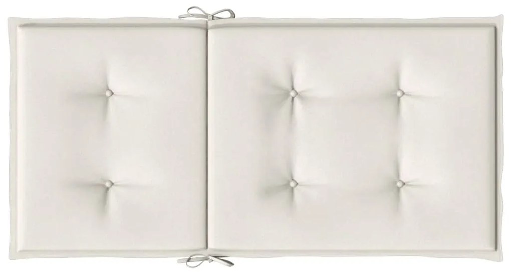 Almofadões lombares p/ cadeiras 2pcs 100x50x4cm mesclado tecido