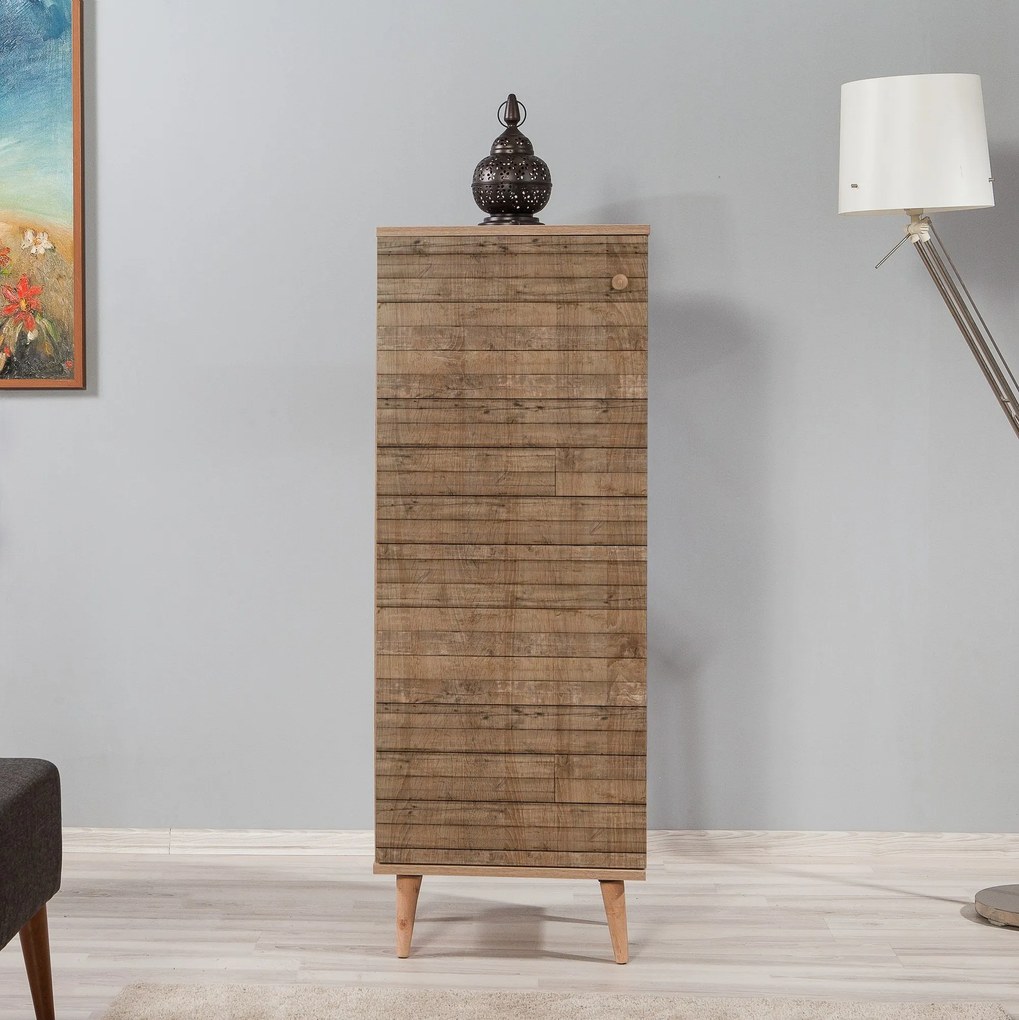 Sapateira Filinta – Carvalho Sonoma – 50x135x38 cm