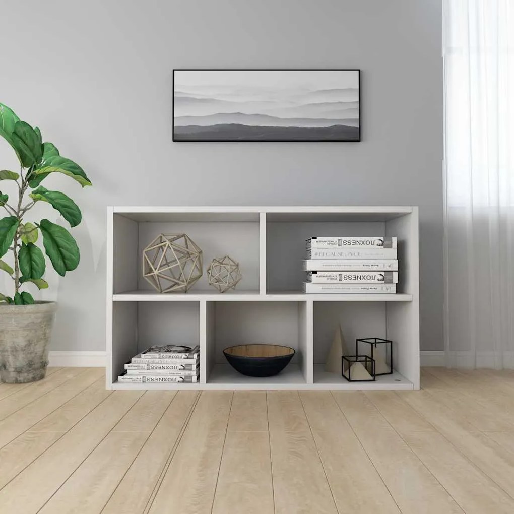 Estante/aparador 50x25x80 cm derivados de madeira branco