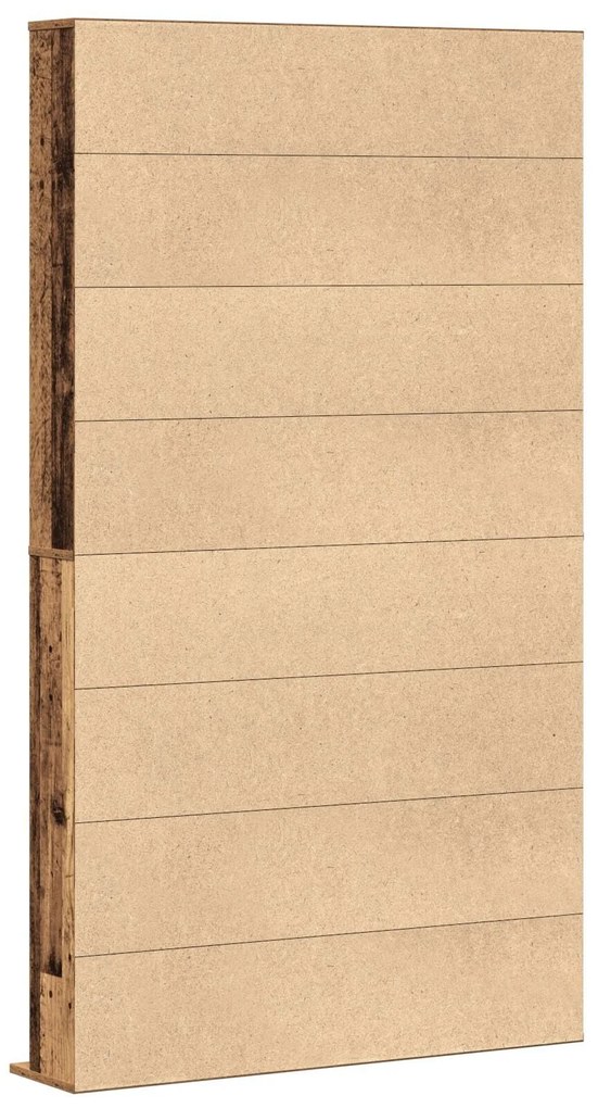 Gabinete para CDs - Madeira Velha - 101x23x177,5 cm - Madeira Engenhei