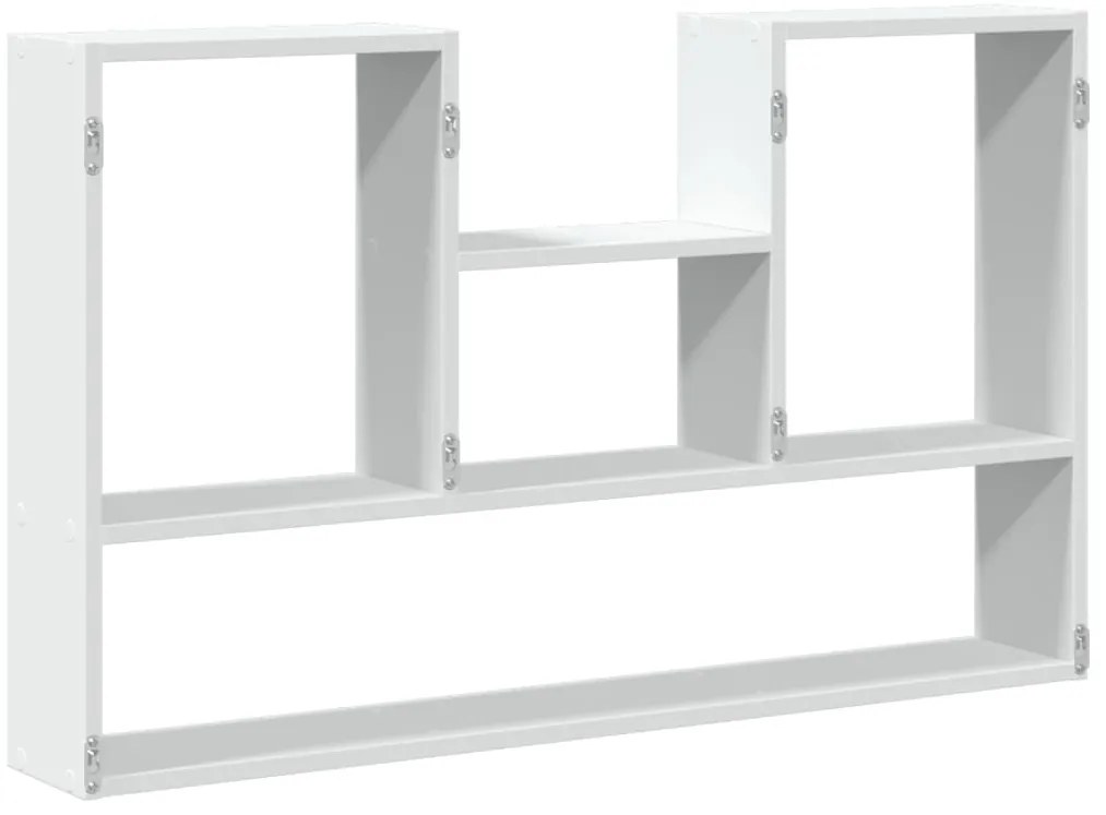 Prateleira de parede 99x15x60 cm derivados de madeira branco