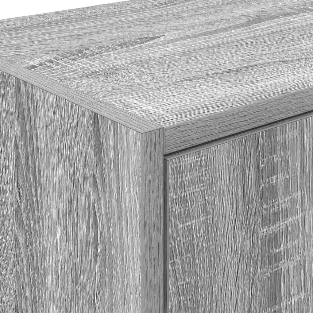 Armários de parede para garagem 2 pcs derivados de madeira