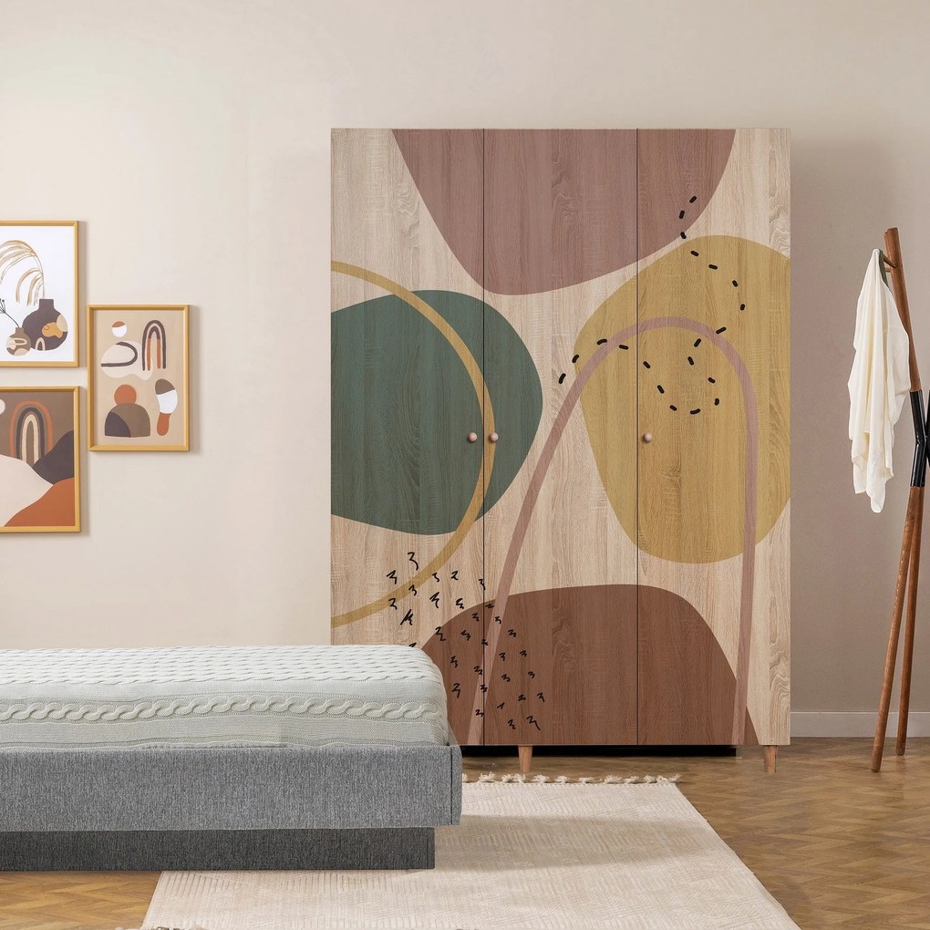 Roupeiro Lena – Sonomo – 135x192x52 cm