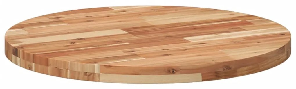 Tampo de mesa redondo Ø70x4 cm madeira de acácia maciça
