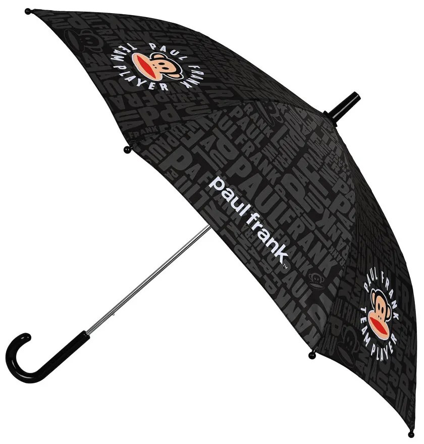 Guarda-chuva Paul Frank Team Player Preto (ø 86 cm)