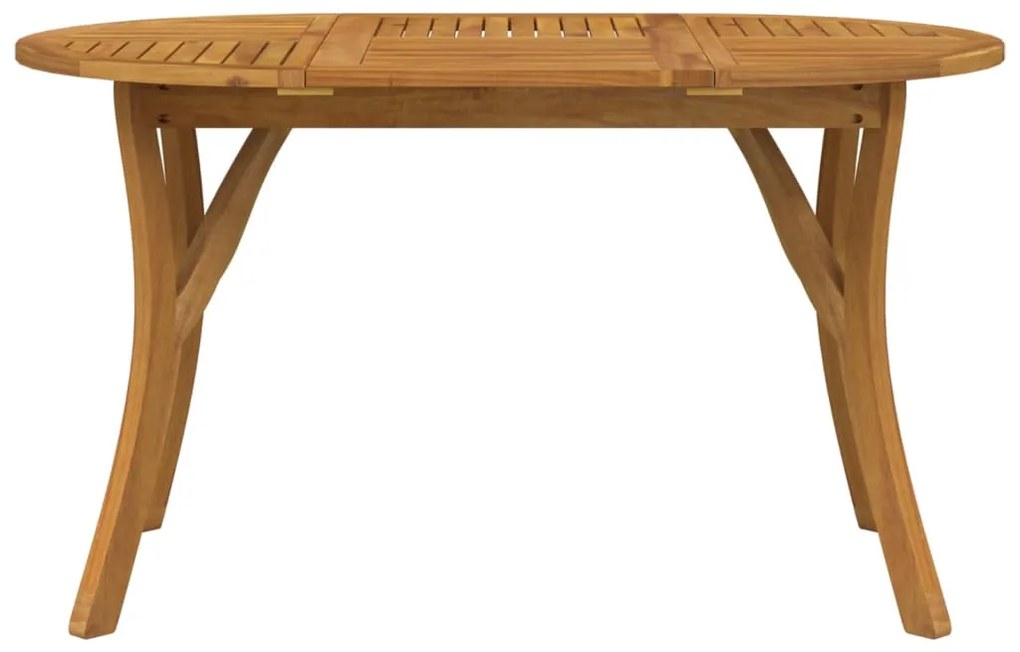 Mesa de jardim 150x90x75 cm madeira de acácia maciça