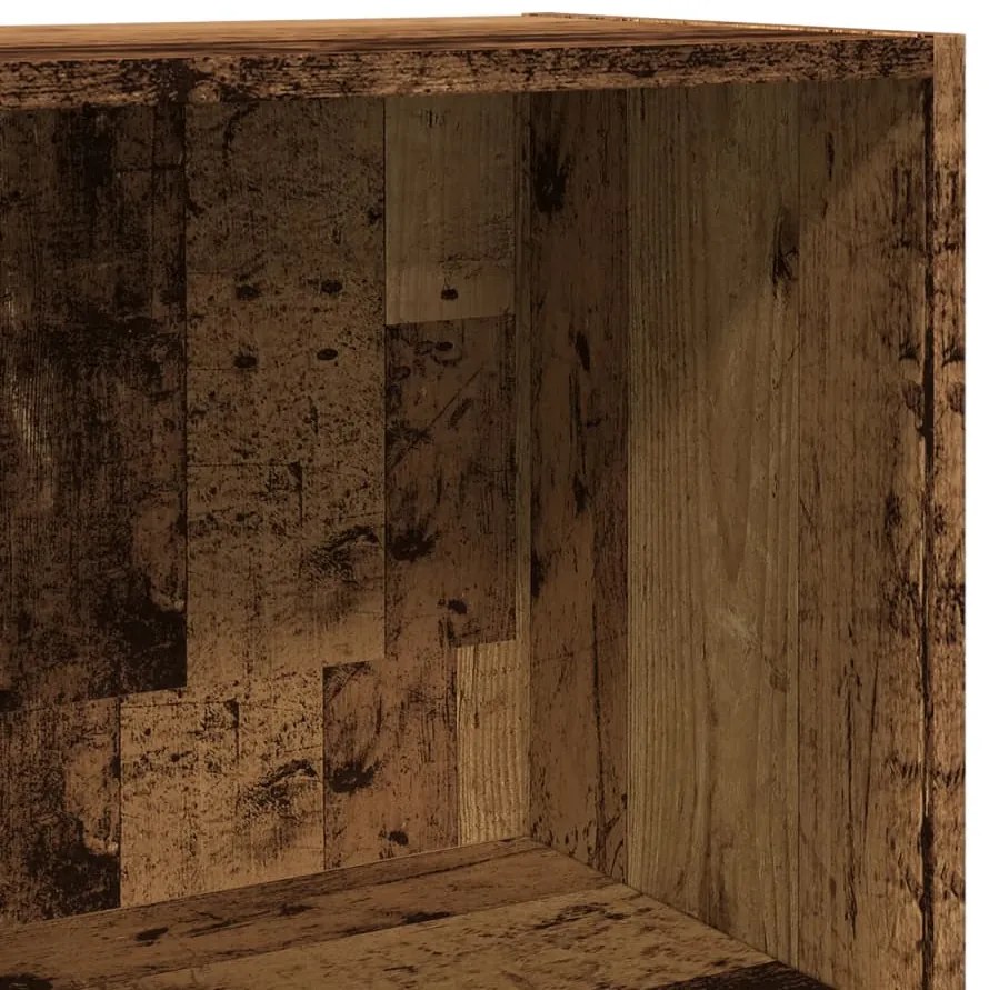 Estante 40x30x114 cm derivados de madeira madeira velha