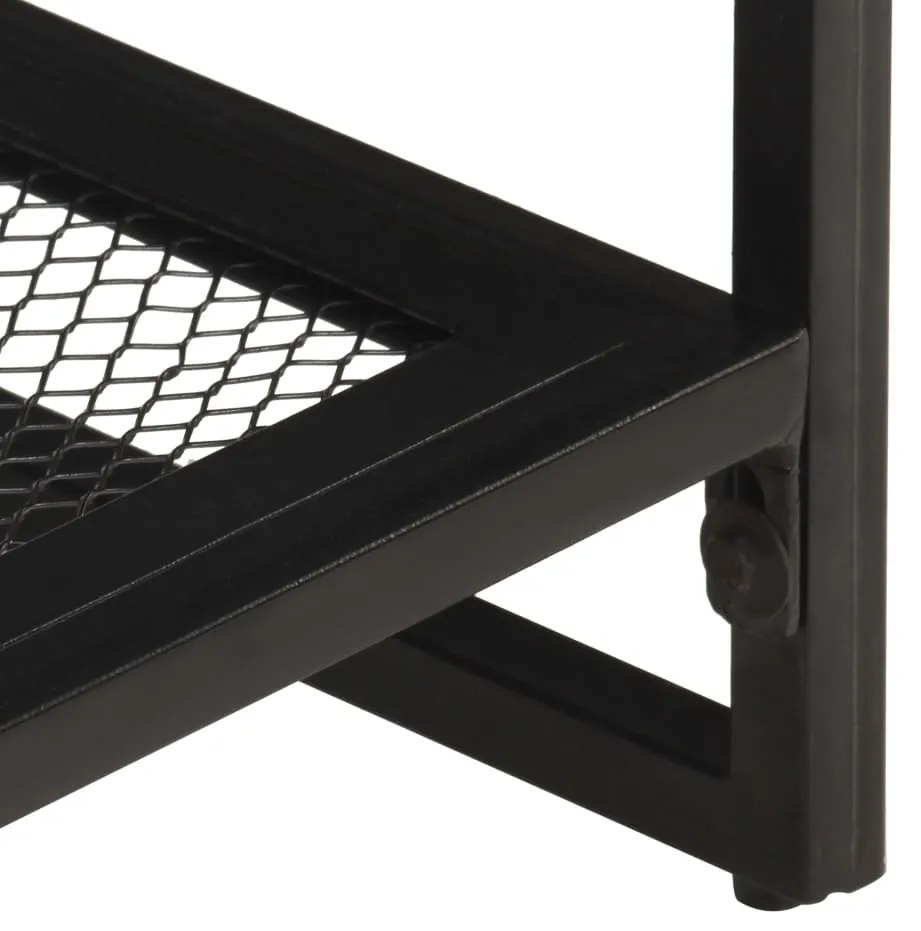 Mesa de centro 110x60x35 cm madeira recuperada maciça