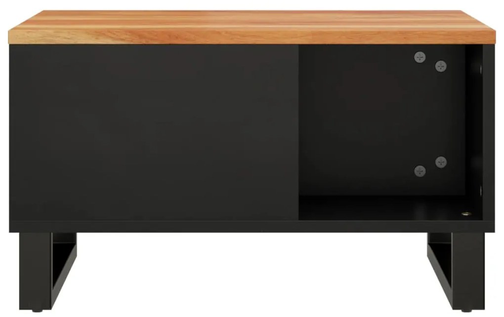 Mesa de centro 60x50x35 cm madeira de acácia maciça