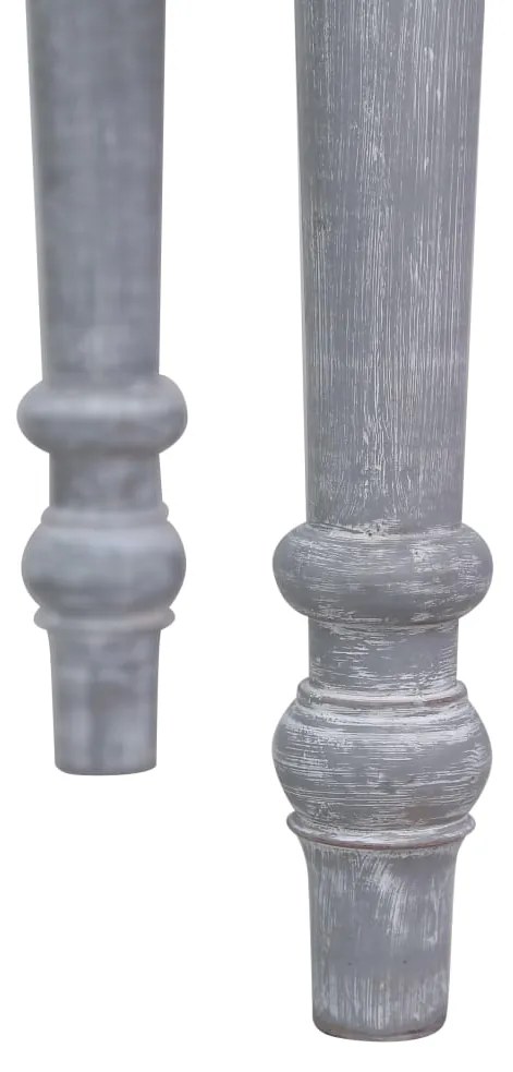 Secretária 115x50x78 cm madeira de mogno maciça