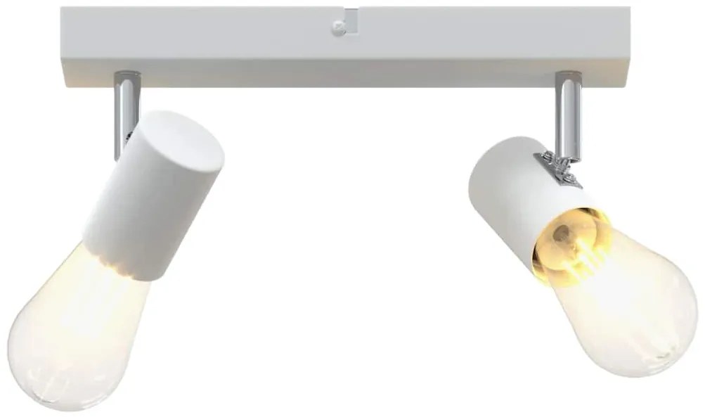 Spotlight de Teto 2 Vias Ajustáveis Branco E27