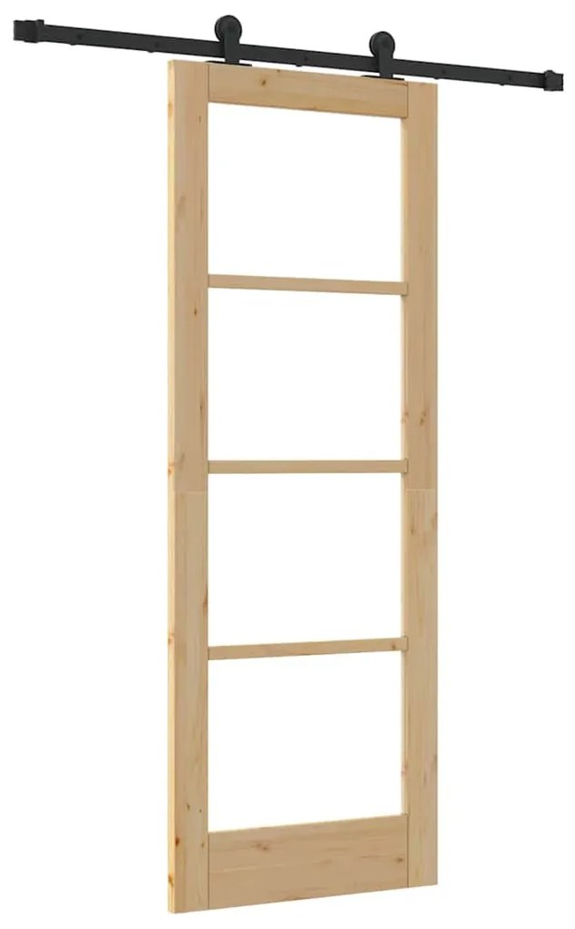 Porta Deslizante vidaXL com Conjunto de Ferragens 'ORKDAL'73.5x198.5 c