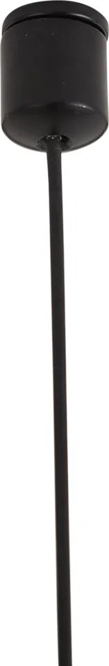 Candeeiro Suspenso Art Deco Bronze com Vidro Âmbar Linear 8 Luzes - Text