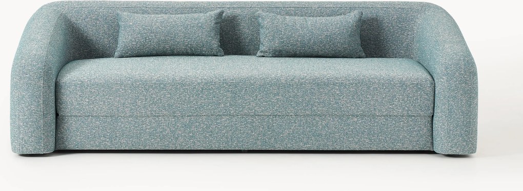 Sofá-cama em bouclé Eliot (3 lugares)