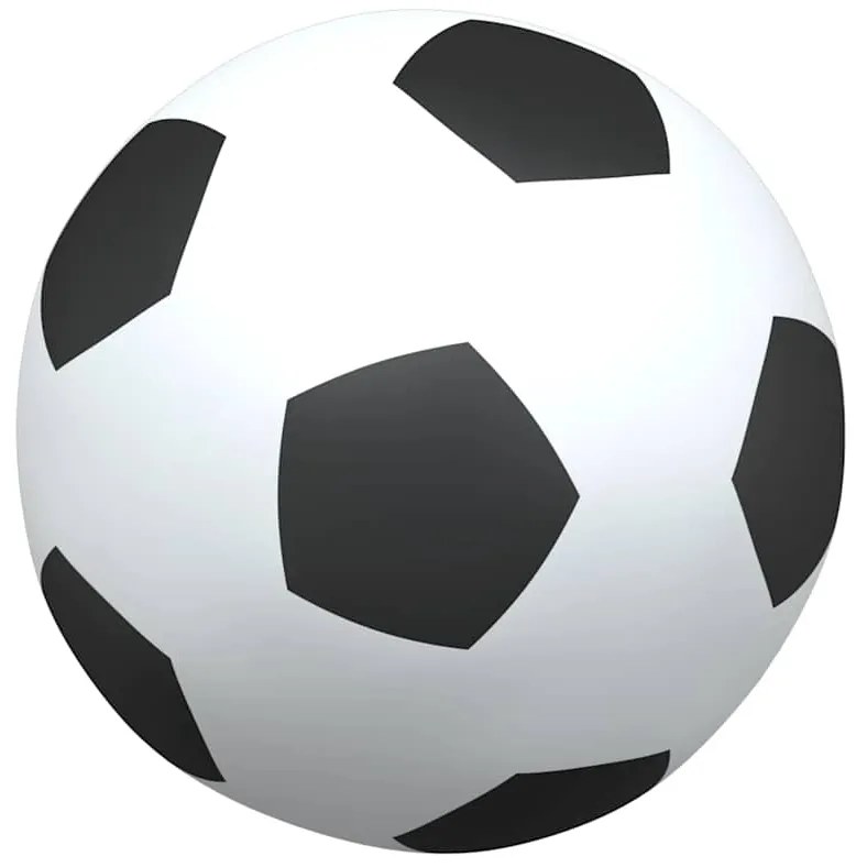Baliza futebol infantil 2 pcs c/ bola 64x35x48 cm metal branco