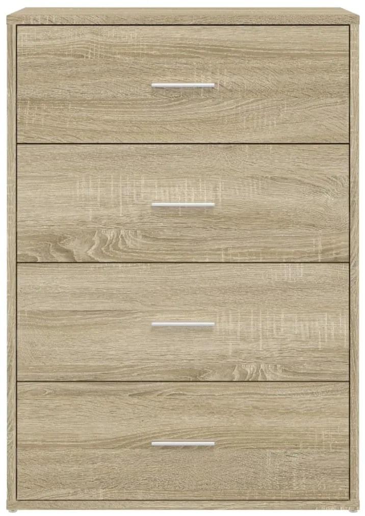 Aparadores 2 pcs 60x31x84 cm derivados madeira carvalho sonoma