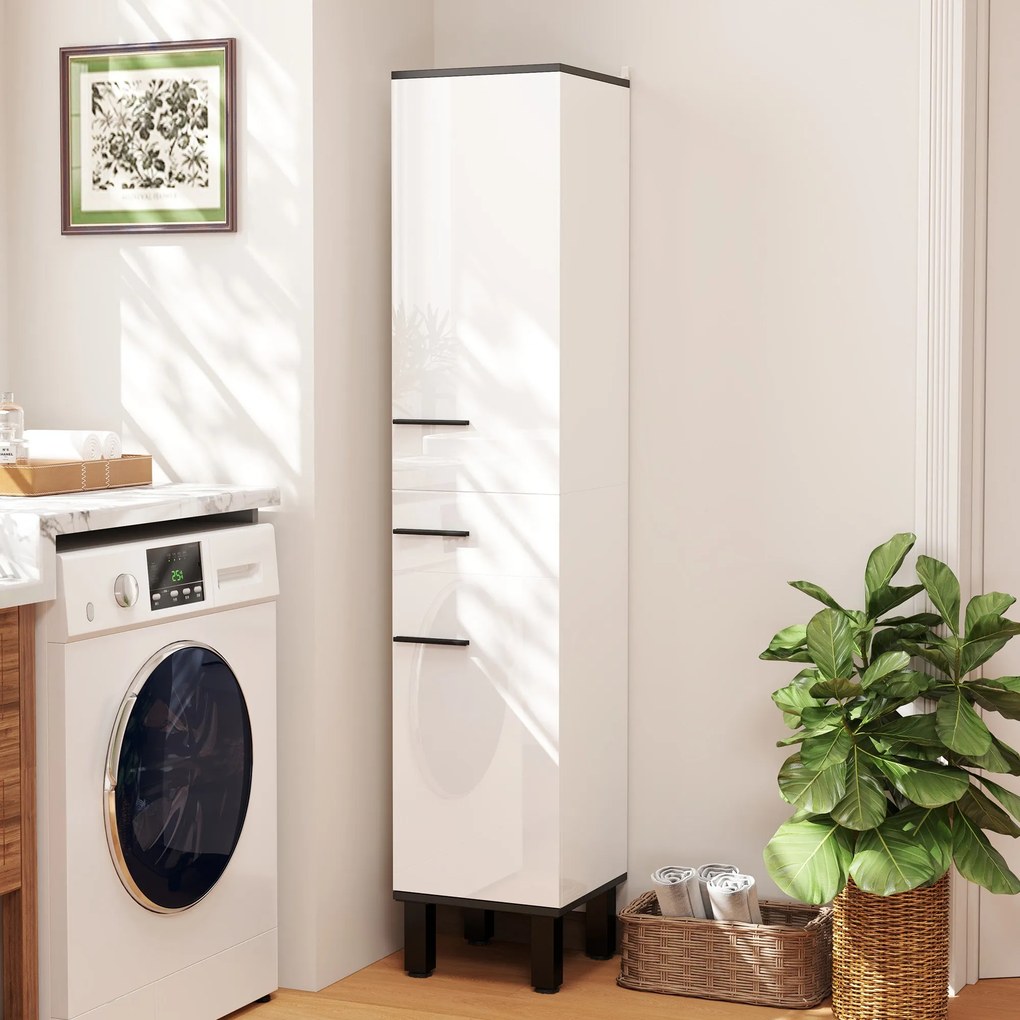 Armário Moderno – Modelo Nice – 34x34x170 – Armazenamento Vertical – B