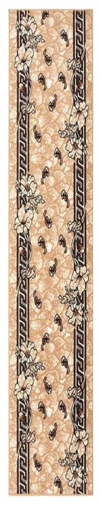 vidaXL Passadeira 60x500 cm polipropileno bege