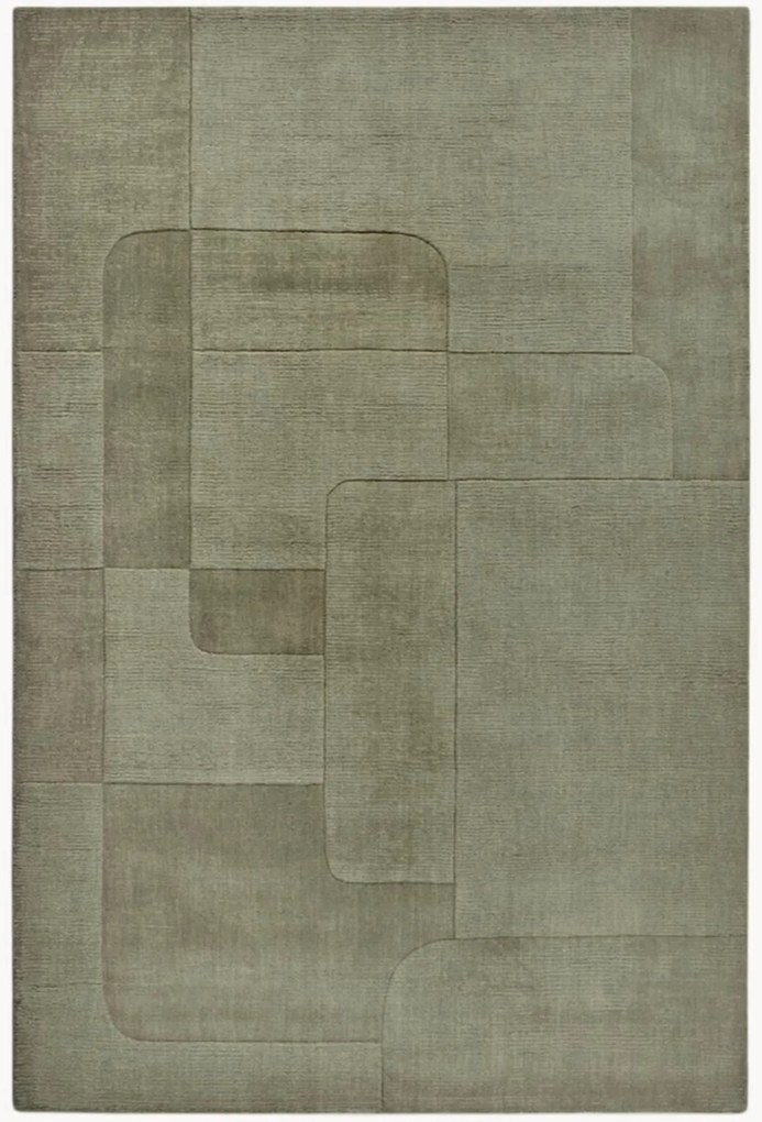 Tapete em lã com relevo Charlotte