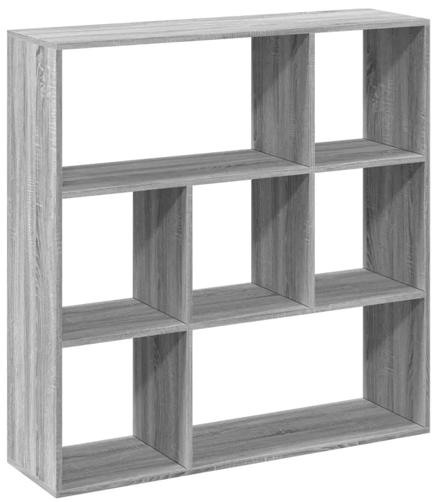 Estante divisória 102x29x103,5 cm deriv. madeira cinza sonoma