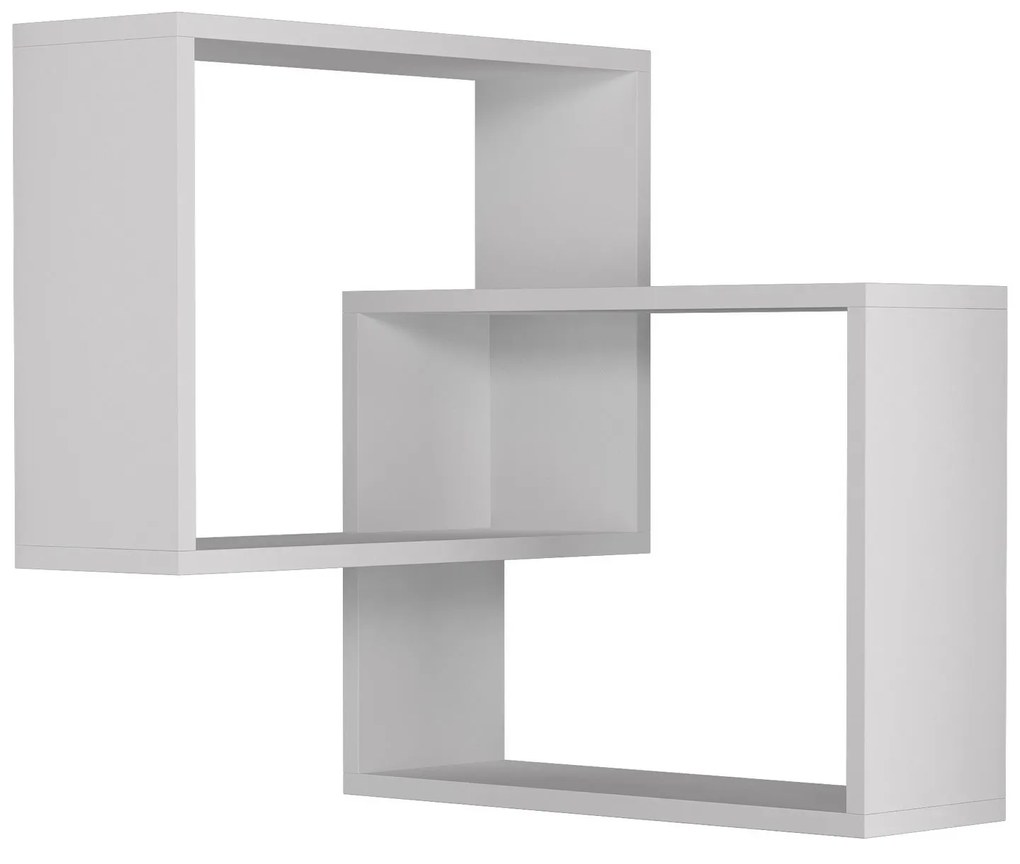Prateleira de Parede Ring – Branco – 68x68x60 cm