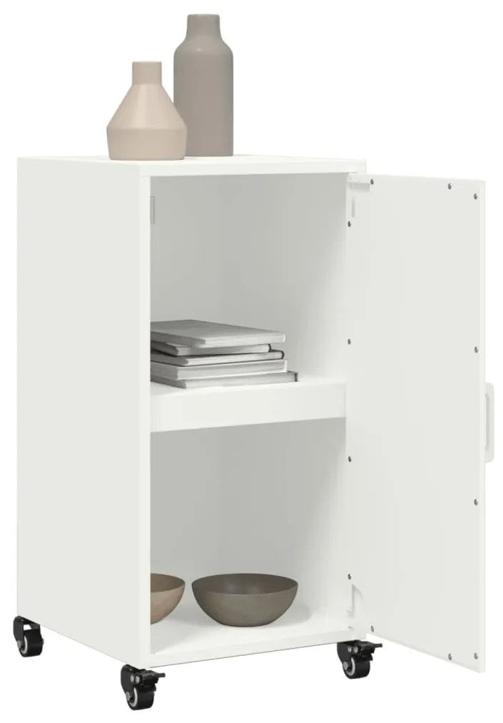 Aparador 36x39x72 cm aço branco