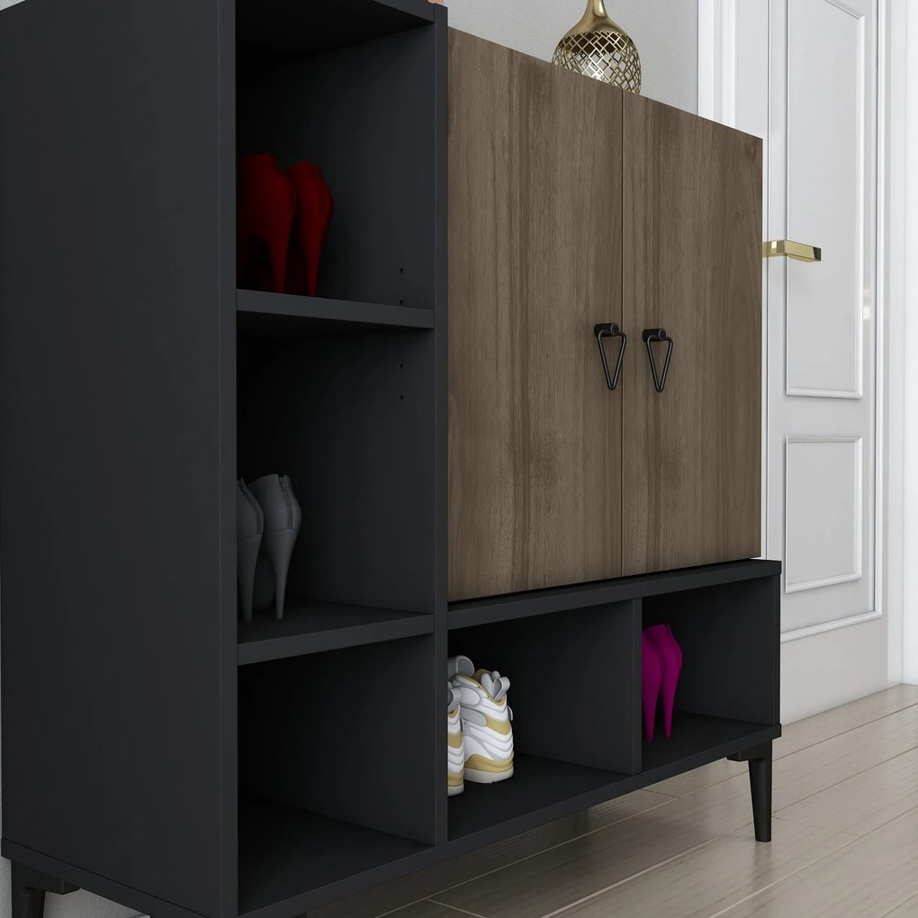 Console Platin – Black Walnut – 100x35x100 cm