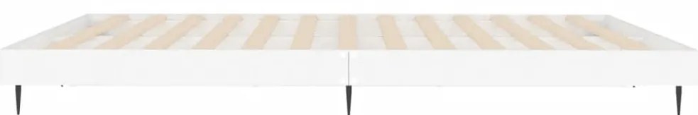 Estrutura de cama 200x200 cm derivados de madeira branco