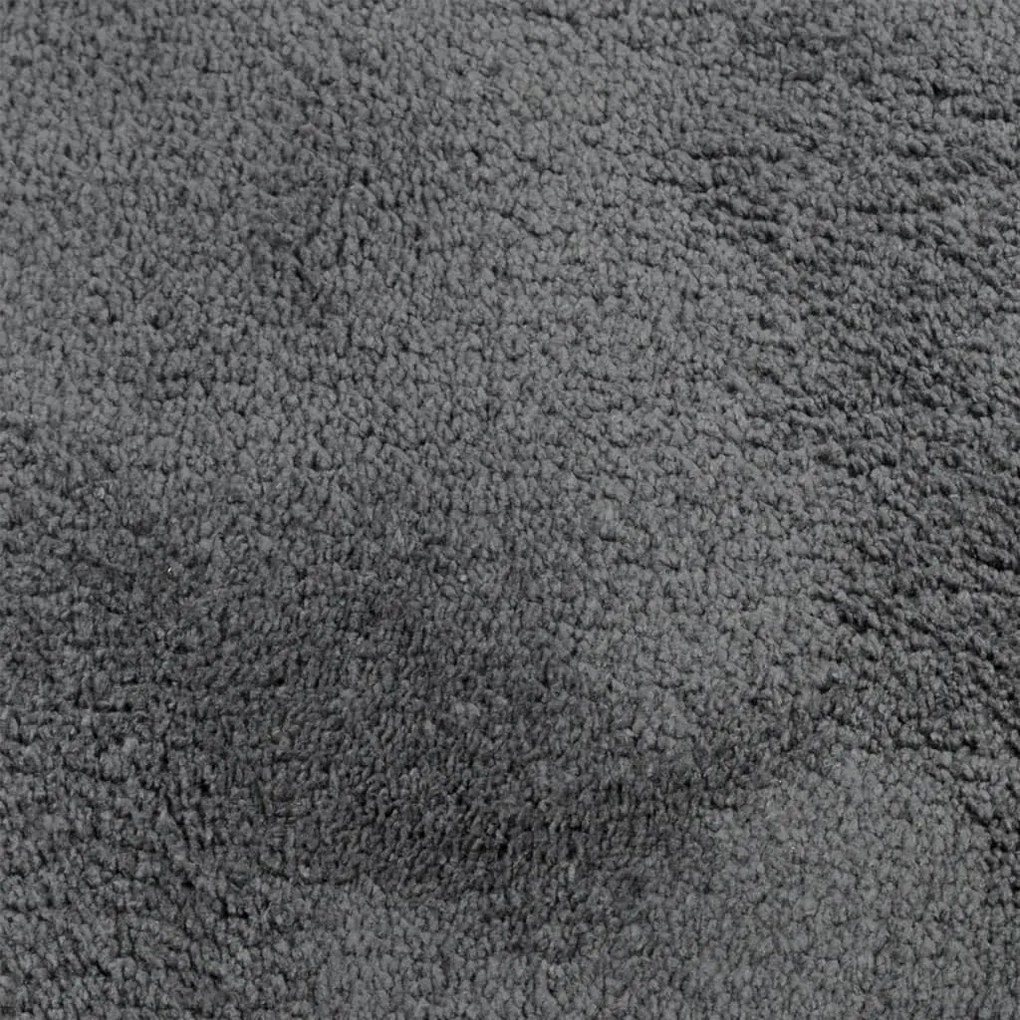 Tapete de pelo curto OVIEDO 140x200 cm antracite