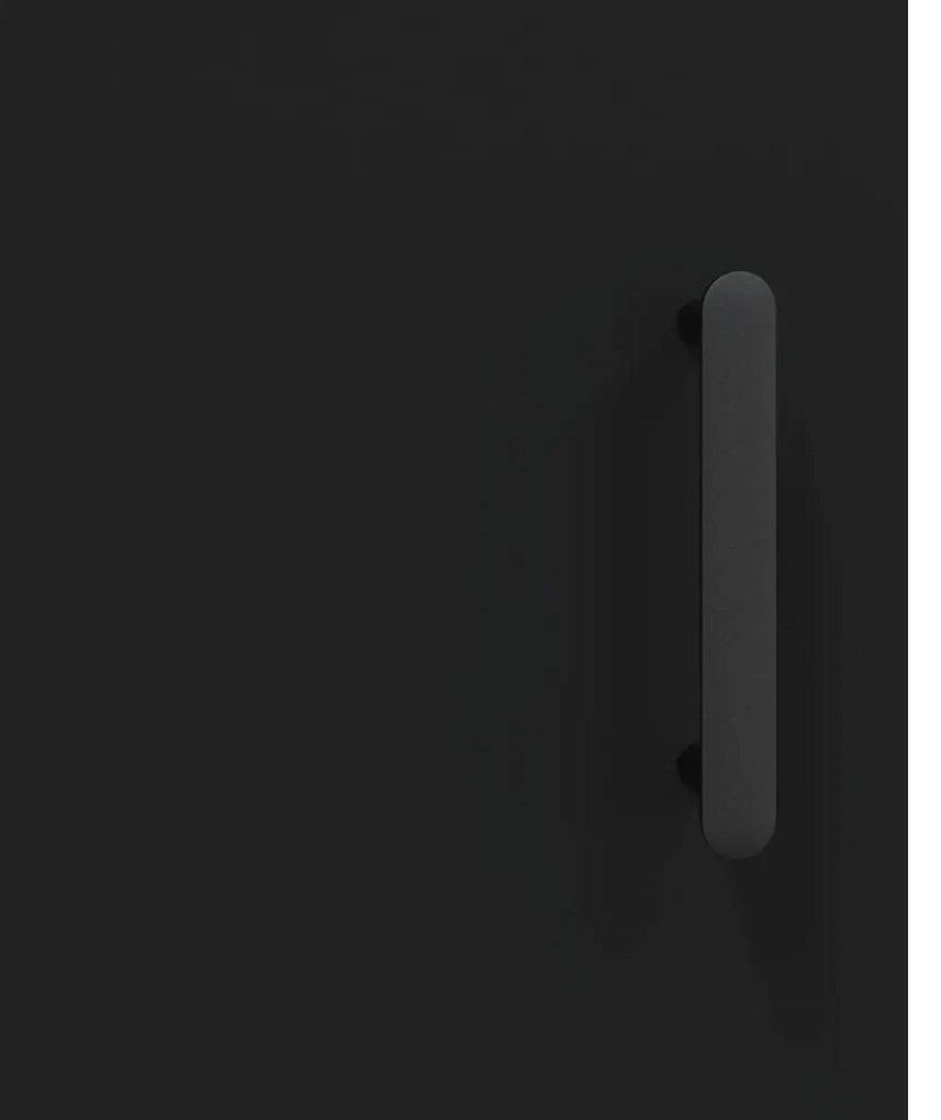Aparador 100x36x60 cm derivados de madeira preto