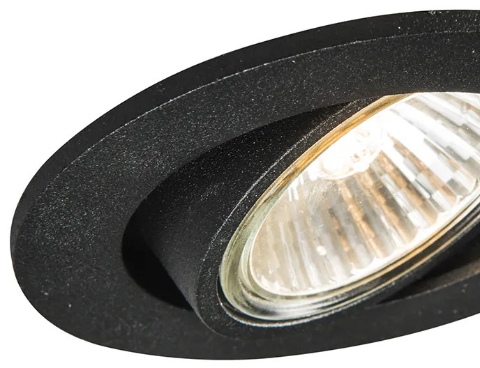 Downlight moderno preto inclinável - Cisco Design,Moderno