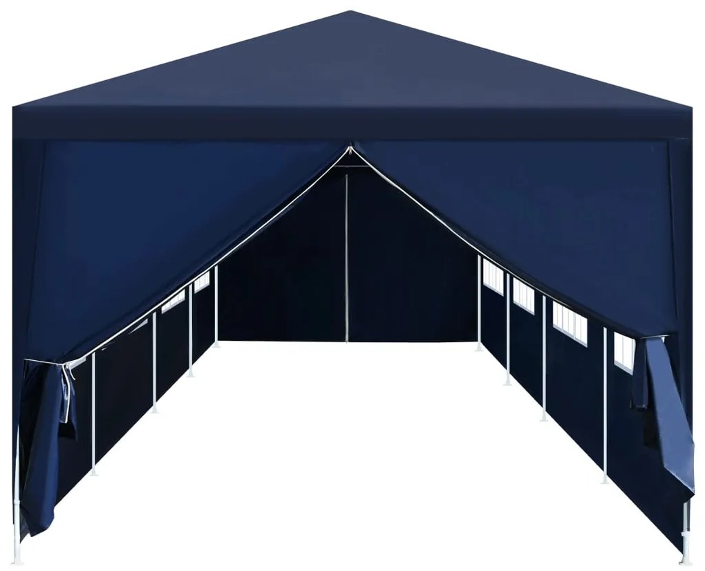 Tenda de Eventos Profissional Impermeável - 3x12 m - Azul