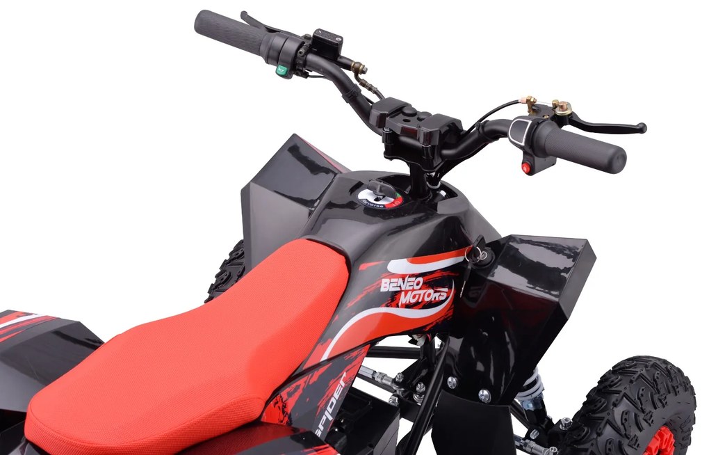 Moto 4 elétrica para crianças Motors SPIDER 1000W Vermelha