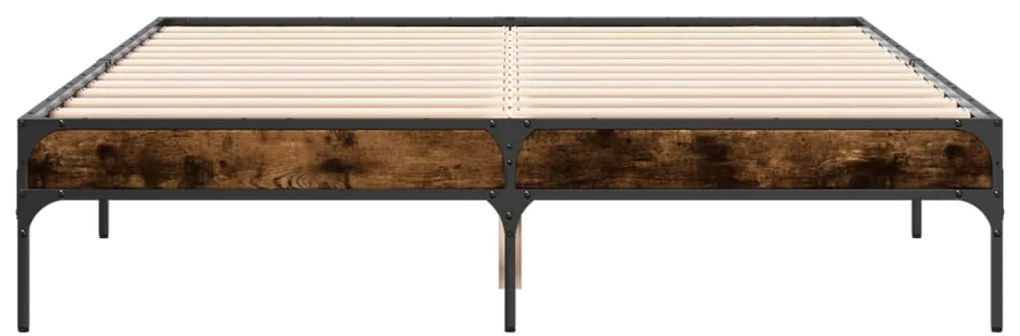 Estrutura cama 120x190 cm derivados de madeira/metal