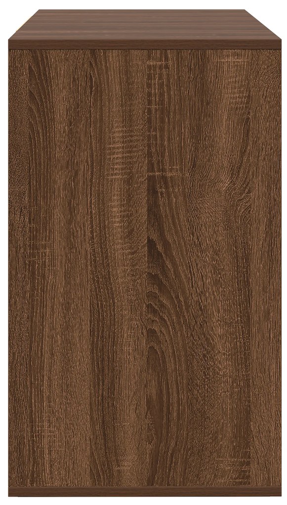 Sideboard Castanho Carvalho 120x41x75 cm Madeira engenheirada