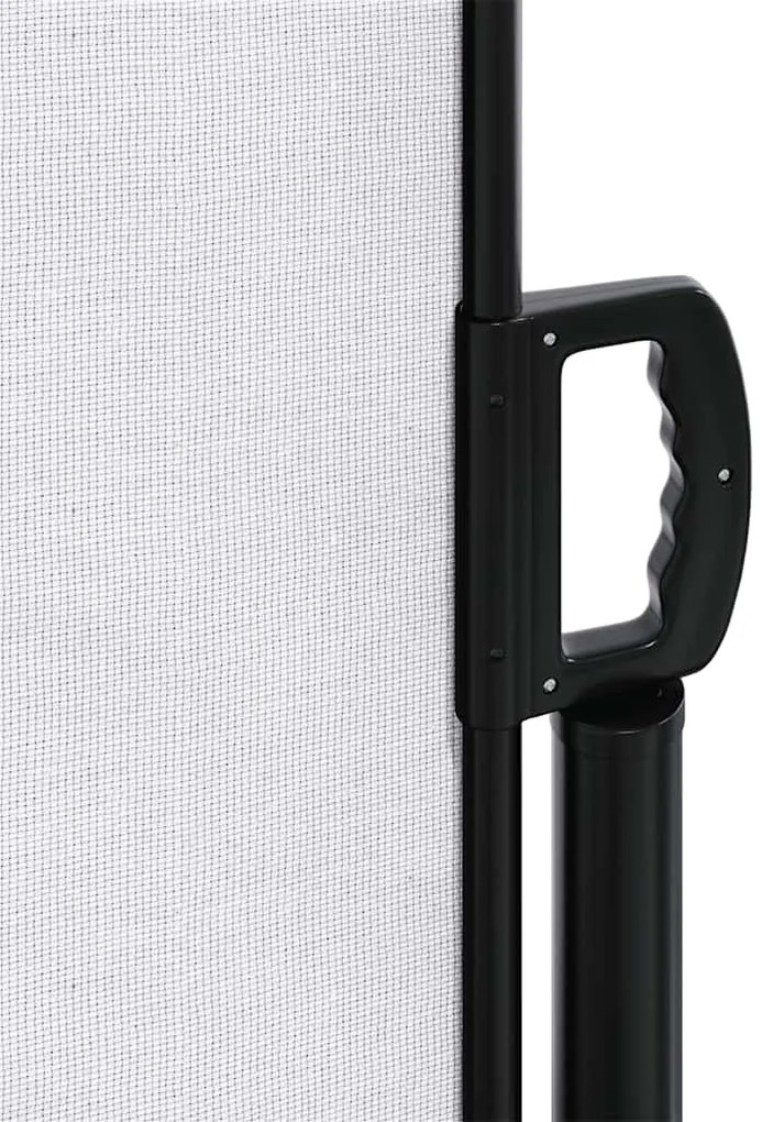 Toldo lateral retrátil 117x300 cm branco